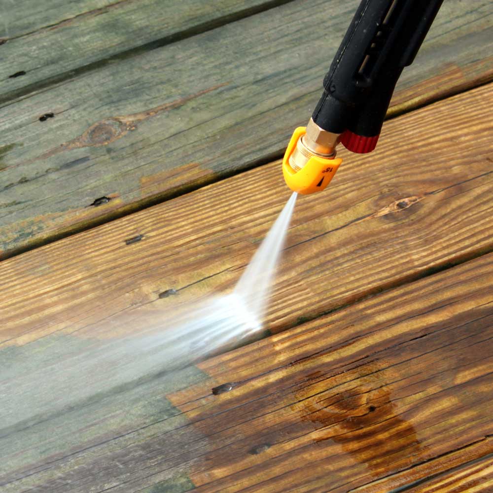 Grime Solvers power wash decking