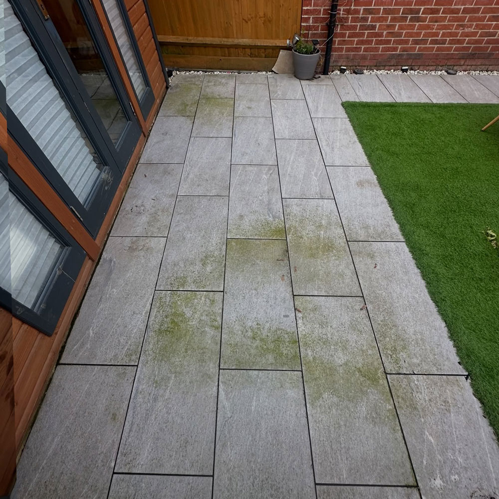 Grime Solvers patio after